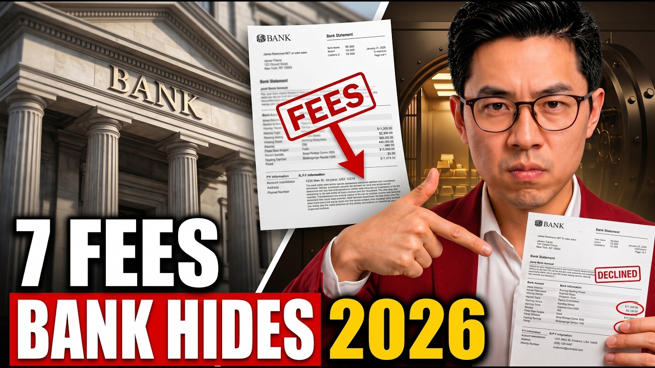 STOP Paying These 7 Hidden Bank Fees. Most People Never Know They Are Paying