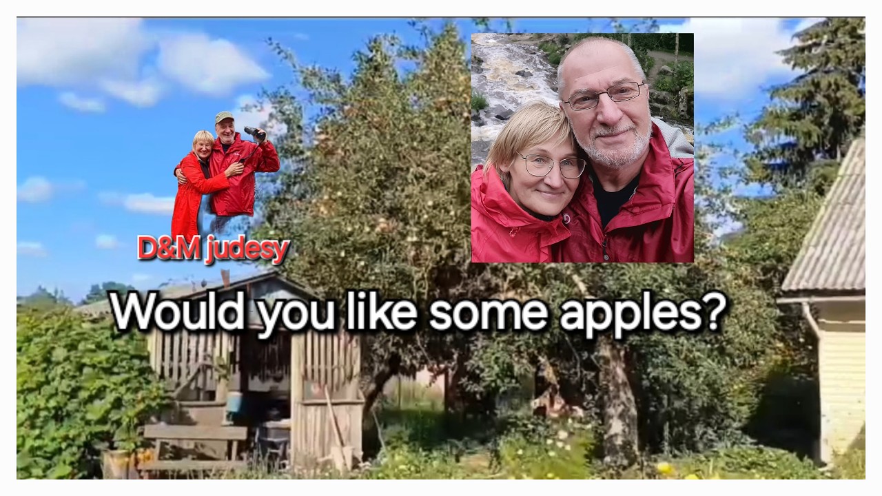 Would You Like Some Apples From Our  Organic Garden? Slow retired life • ASMR. 