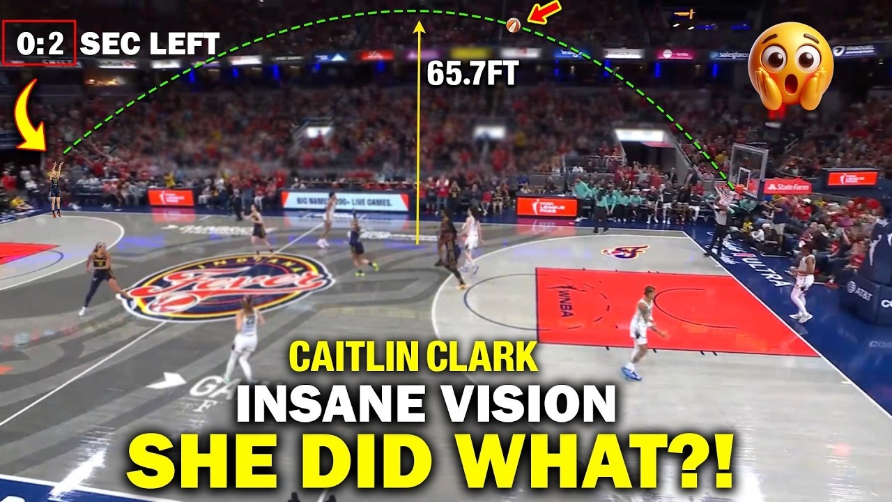 She Shot From THERE?! 😳 Caitlin Clark Shocked Everyone 💥🏀