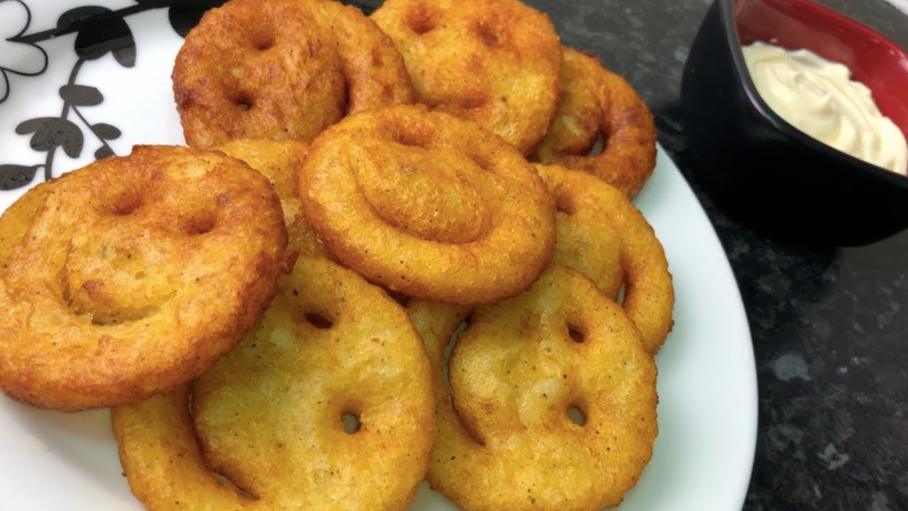 Crispy & Tasty Potato Smiles