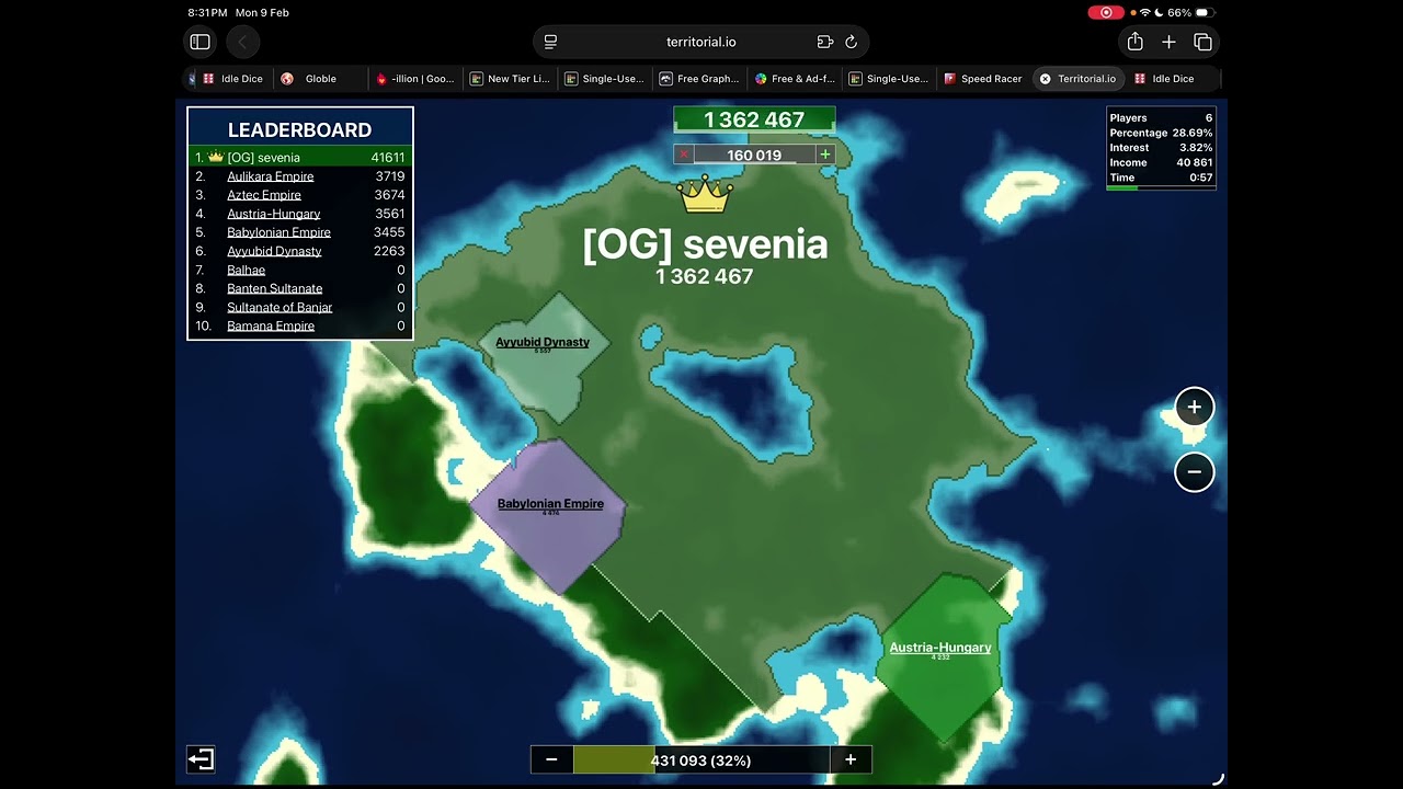 Day 11 of getting better at territorial.io