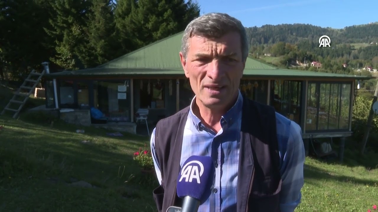 TRABZON - DRON- SONBAHARIN KEYFİNİ YAŞAMAK İSTEYENLER ŞAHİNKAYA'YI TERCİH EDİYOR I TURİZM GÜNLÜĞÜ