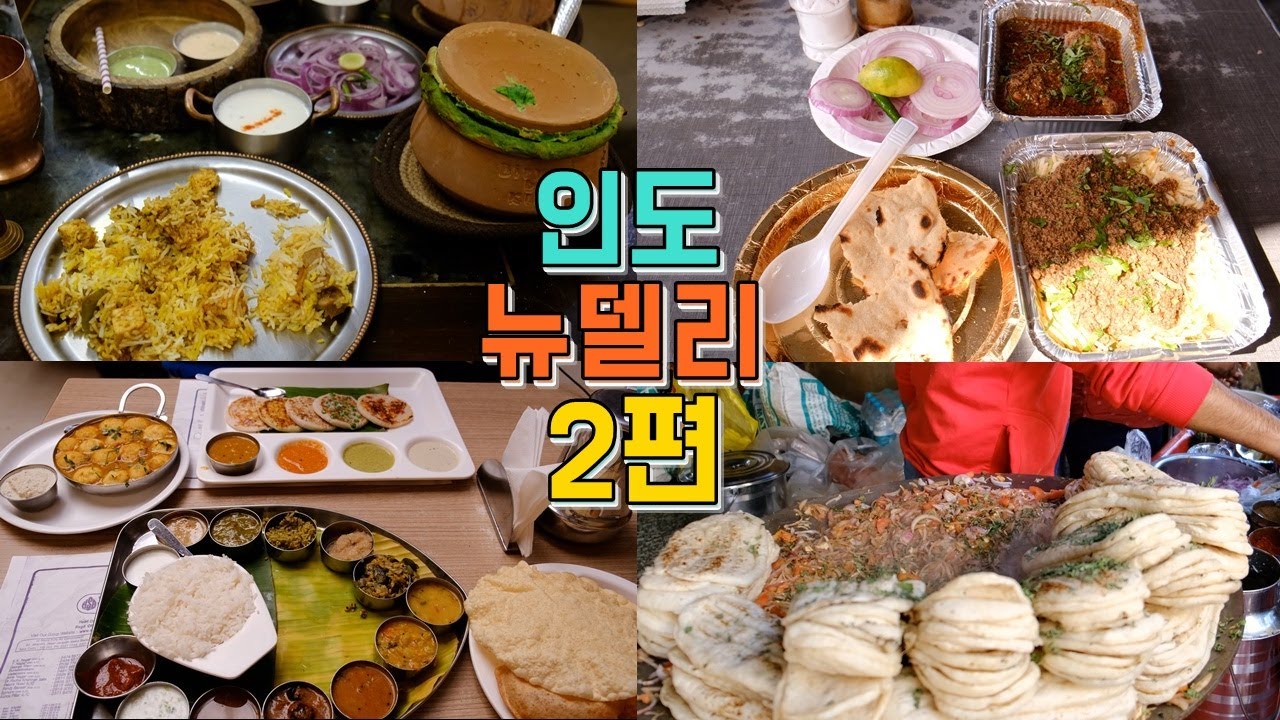 🇮🇳인도 뉴델리 음식 종류별 맛집투어 , 코너플레이스 맛집까지 part2