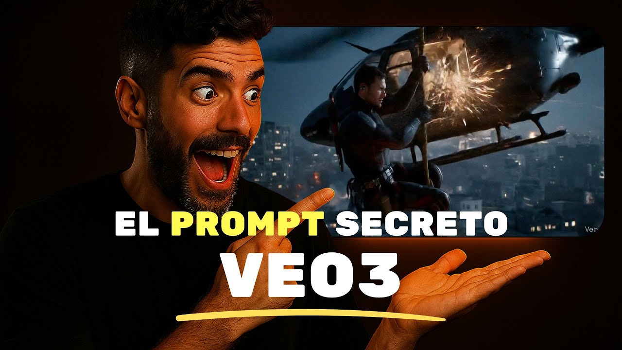 Cómo Crear VIDEOS CINEMATOGRÁFICOS con VEO3 de Google GRATIS [ PROMPTS SECRETOS ]