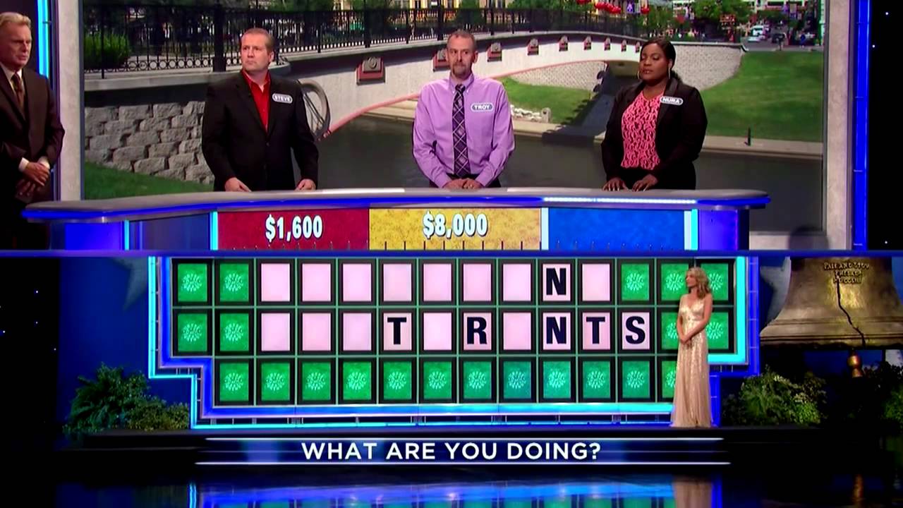 Wheel of Fortune 11/10/15: Z, Q, X and Buzzouts