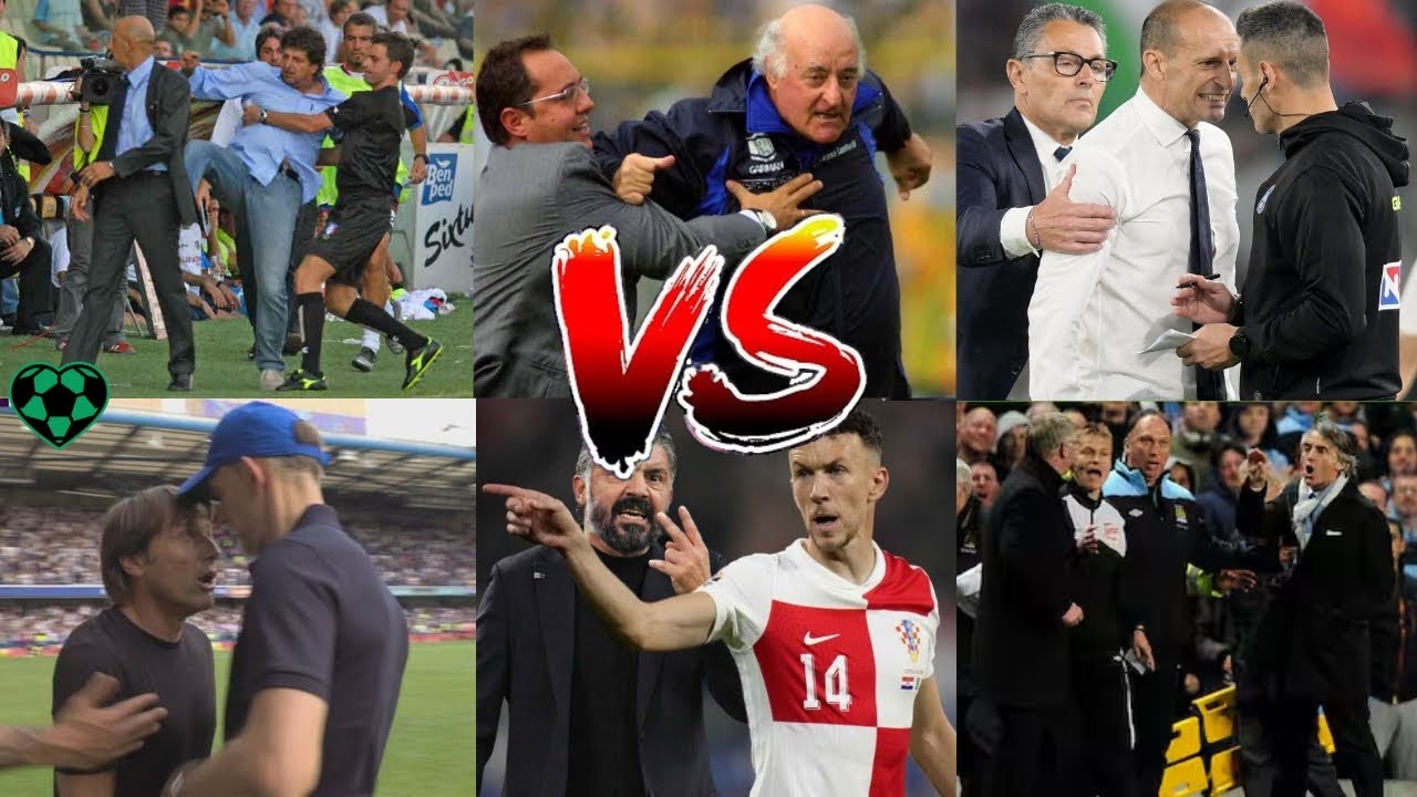SCONTRI LEGGENDARI NEL CALCIO: Le Liti Pi&ugrave; Clamorose tra Allenatori, Presidenti e Calciatori!
