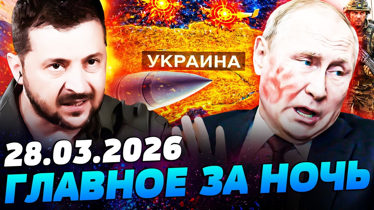 💥ЭТОЙ НОЧЬЮ! МОЩНЕЙШАЯ ОТВЕТКА УКРАИНЫ: ЭПИЧНЫЙ УСПЕХ ВСУ! АРМИЯ РФ &ndash; В КЛОЧЬЯ  &mdash; УТРО 28.03.2026