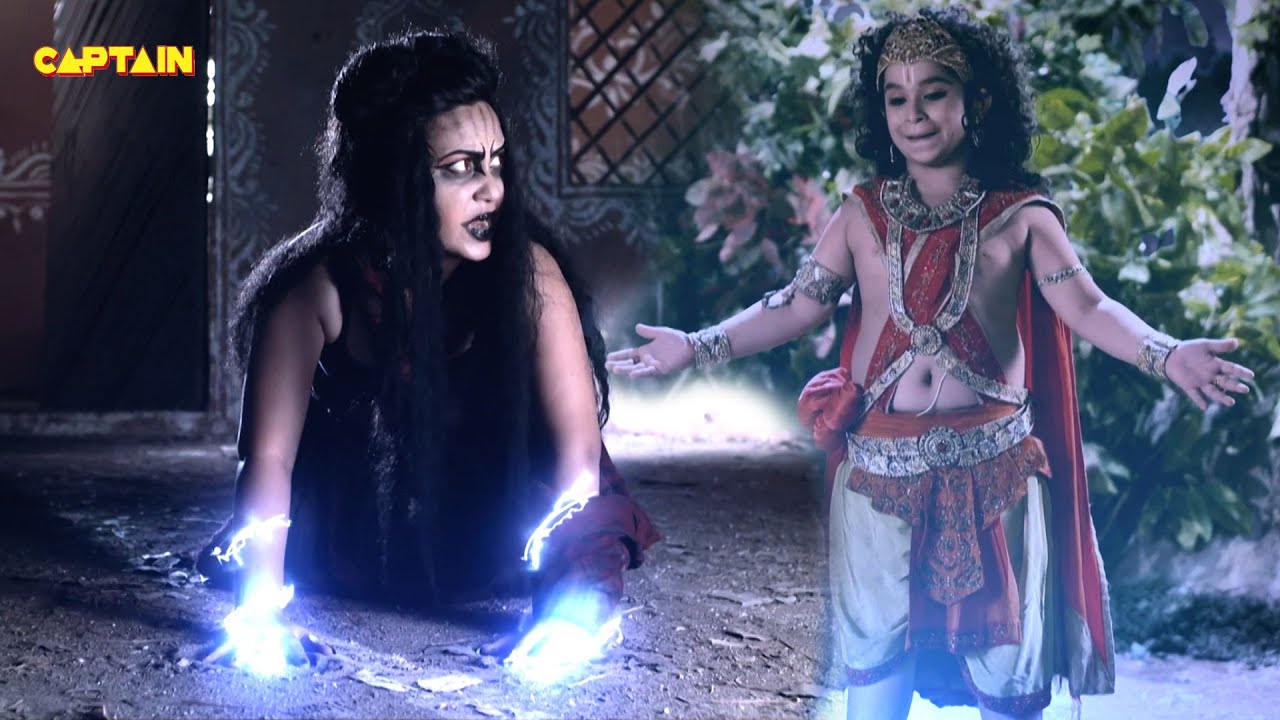 हनुमान जी को फंसाने के लिए बिछाए जाल में स्वयं फसी असुर स्त्री || महाबली हनुमान || भाग. 321