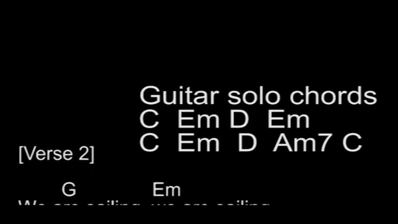 Sailing [G] - ROD STEWART