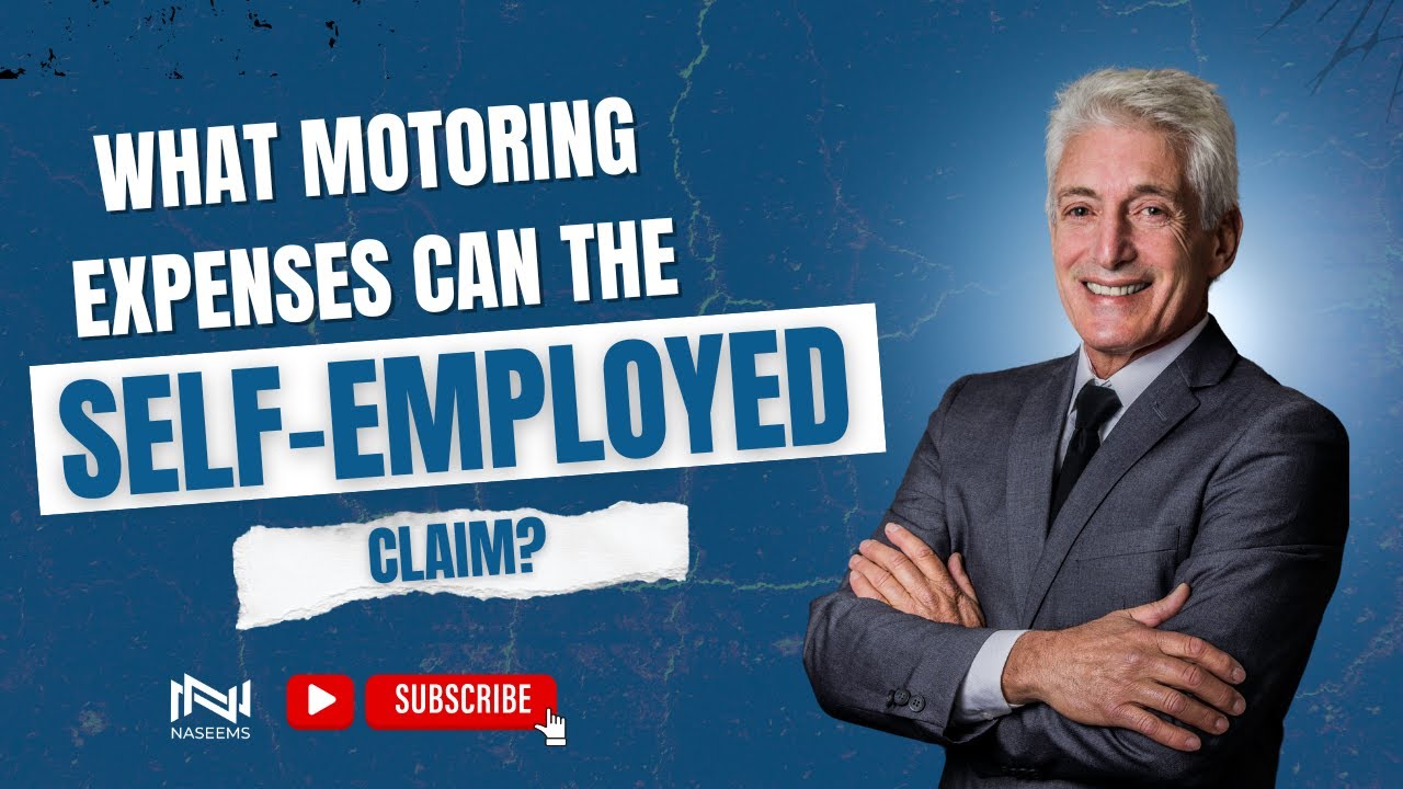 What motoring expenses can the self-employed claim?