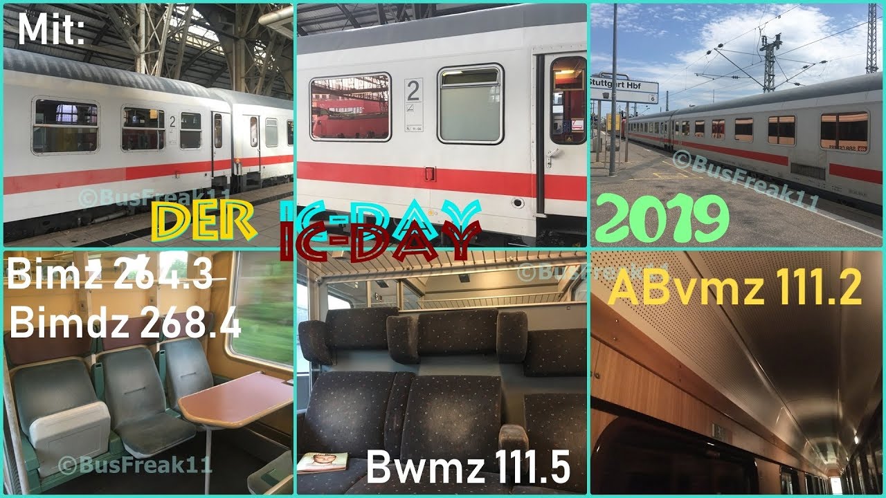 Der IC-Day 2019 - Viele Bilder/MITFAHRTEN/Videos vom ABvmz 111 / Bwmz 111.5 / EX IR Bim(d)z | SoSpe
