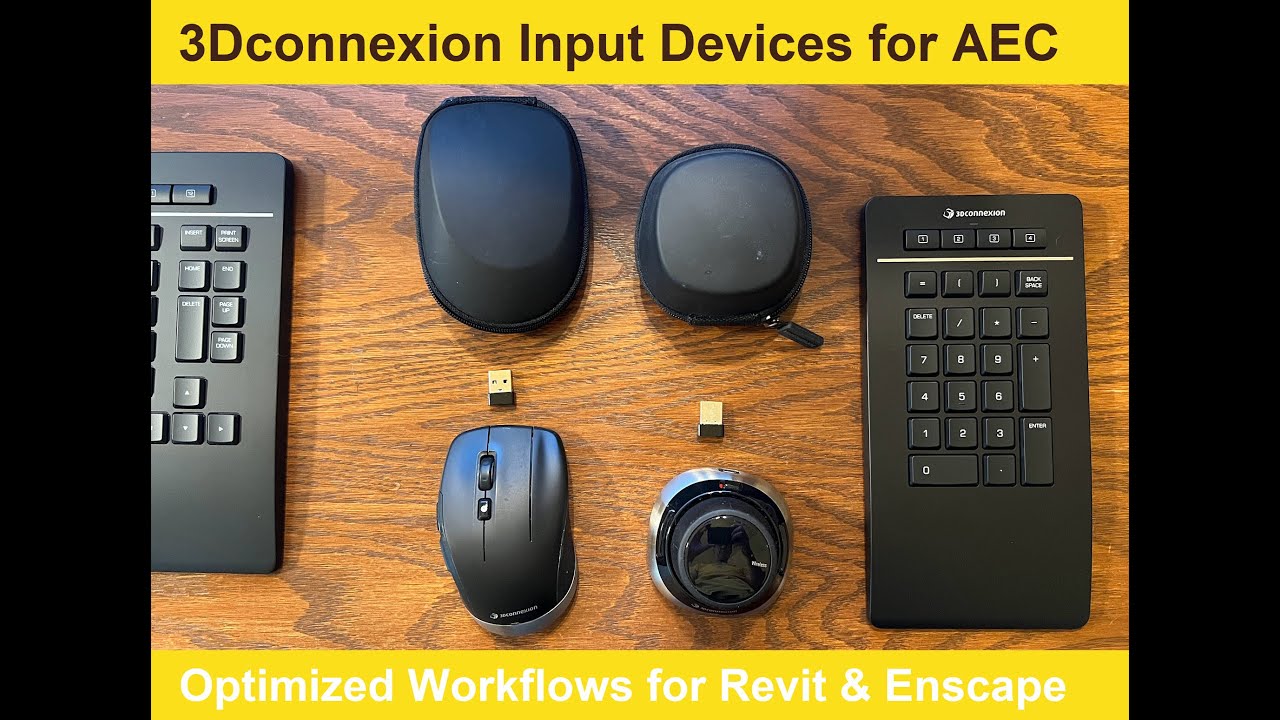 3DConnexion Input Devices for AEC