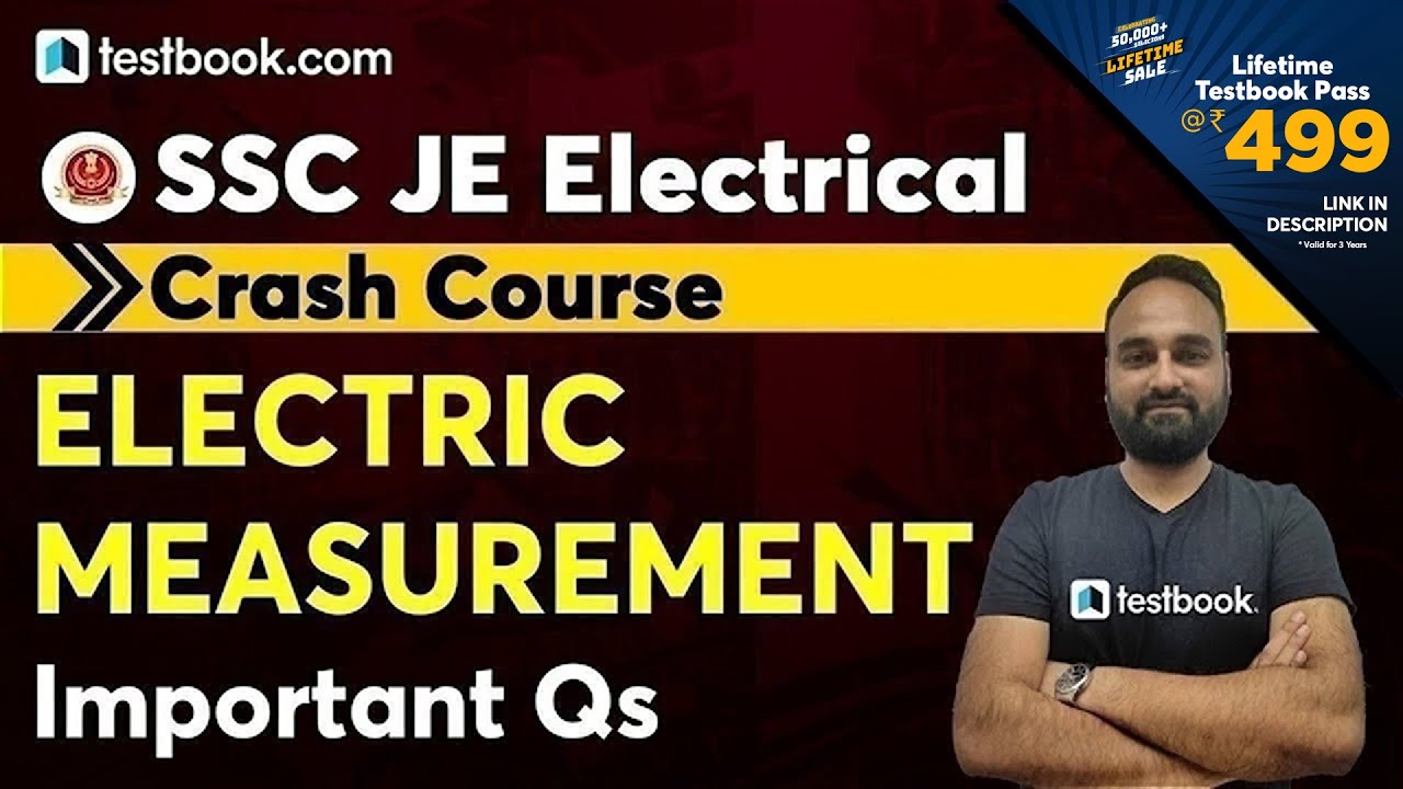 SSC JE Electrical Classes 2021 | Electric Measurement Lecture | Important MCQ | Verender Sir