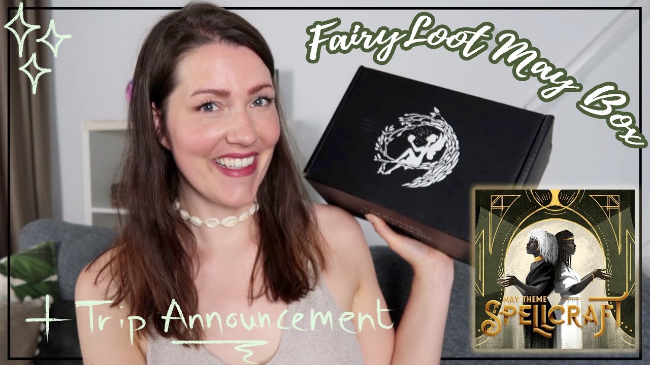 BOOKISH Unboxing: FAIRYLOOT May Spellcraft✨| Jamaican-inspired fantasy (Trip Announcement)