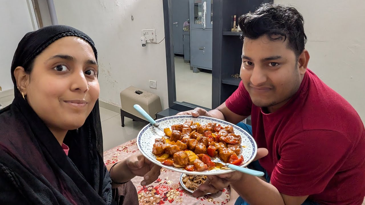🧑‍🍳 Nazim Ne Mere Liye Banaye Tasty 'Chilli Paneer' 😋
