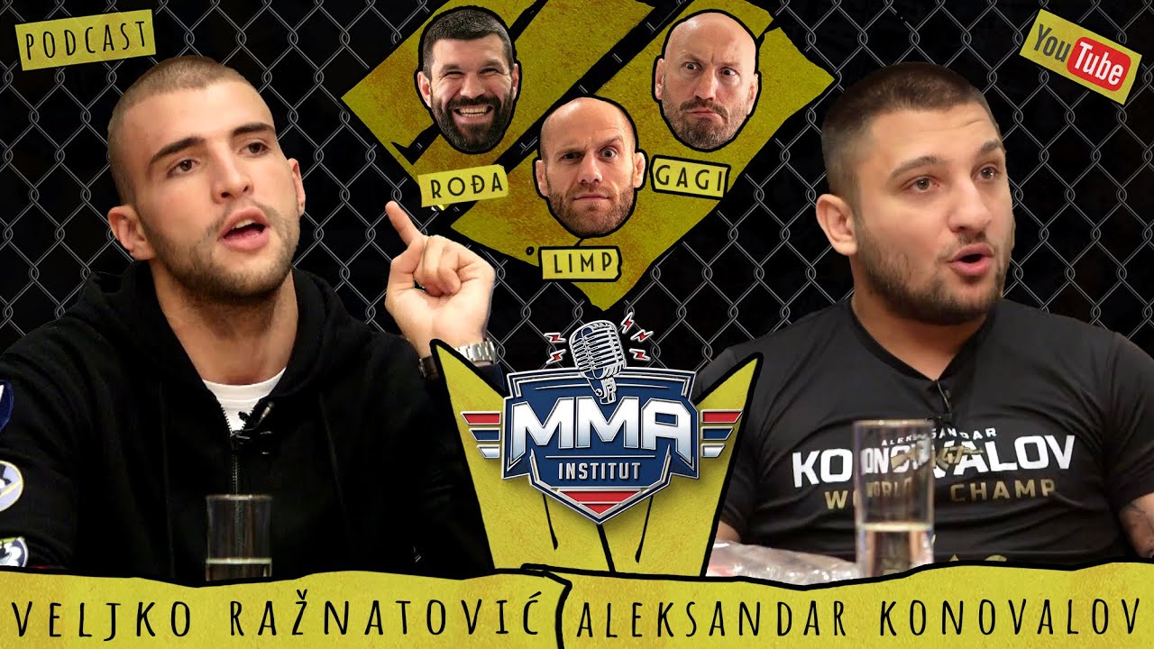 Veljko Ražnatović i Aleksandar Konovalov - MMA INSTITUT 21