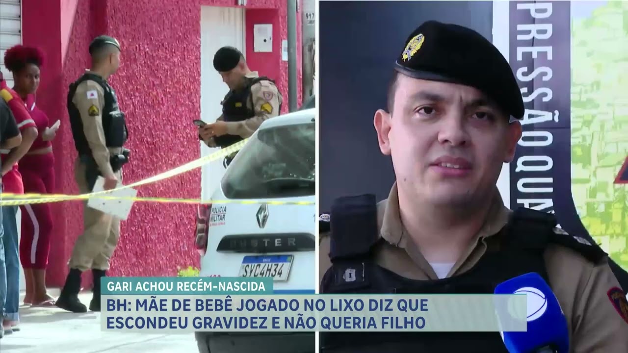Polícia prende mãe e investiga catador envolvidos no abandono de recém-nascido em BH