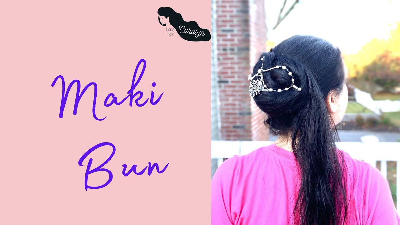 Maki Bun Long Hairstyle Tutorial (Long Hair Community LHC style)