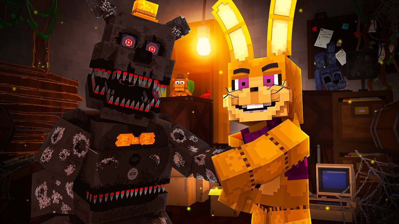 THE GLITCHTRAP DEAL in Minecraft FNAF