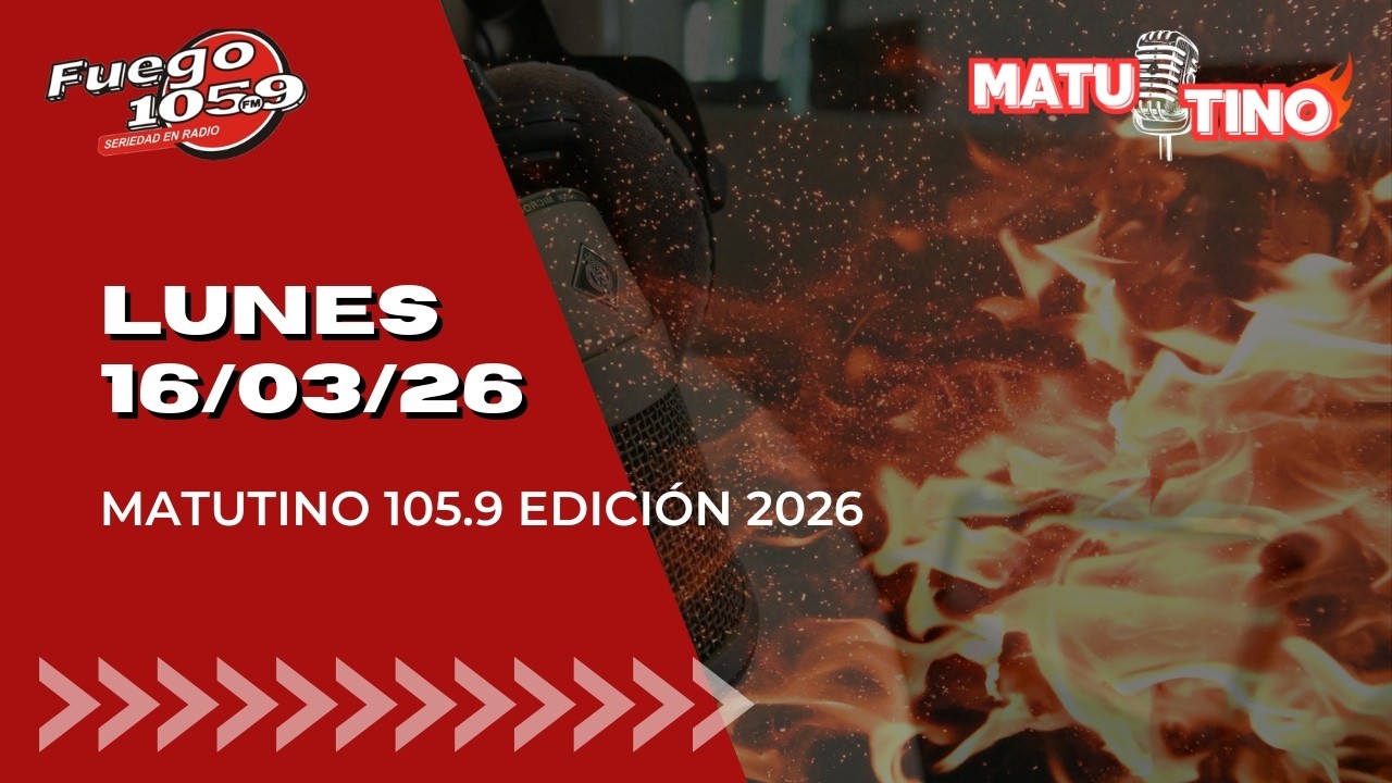 Lunes 16/03 Comenzamos este dia cargados de info y novedades. Dejanos tu mensaje #matutinofuego