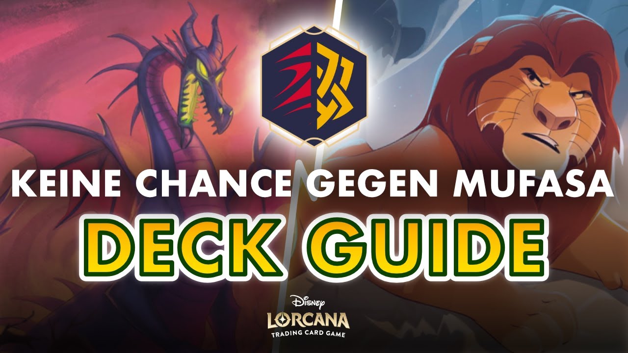 KEINE CHANCE gegen Mufasa!! - Disney Lorcana Deck Guide (Bernstein/Rubin)