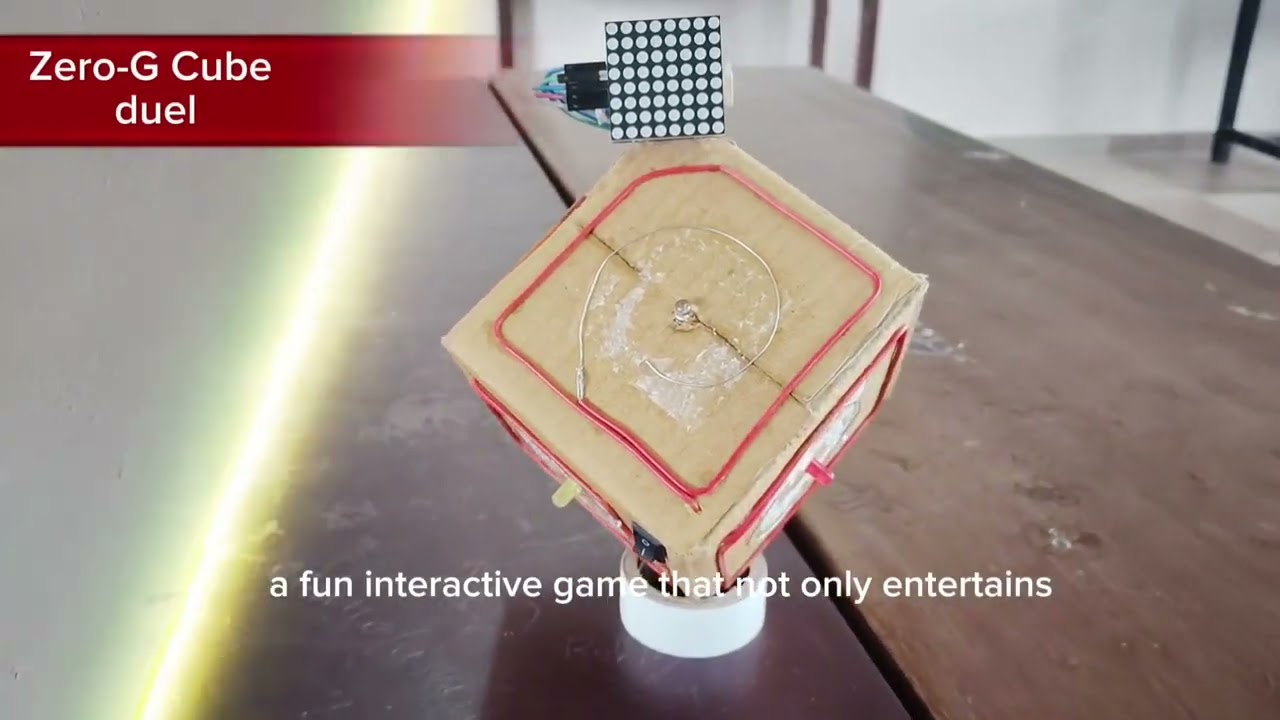 Zero-G Cube duel! Nasa Space app Challenge 2024 Demo, team - GameHack