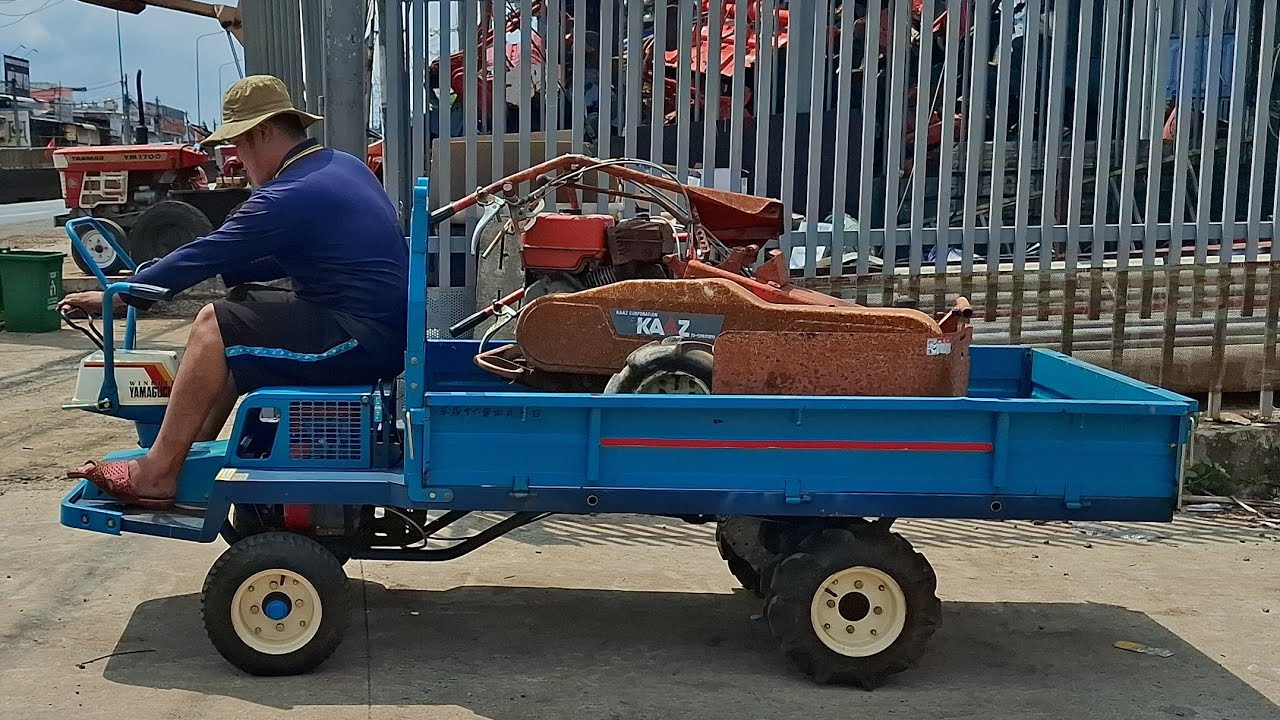 Ông chủ báo giá máy cày xe công nông từ 12 triệu một chiếc, nông cơ phi long.