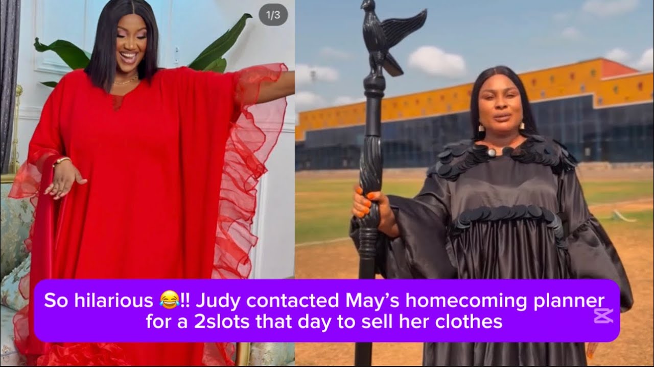 So hilarious 😂!! Judy contacted May’s homecoming planner for a 2slots that day to sell her clothes 