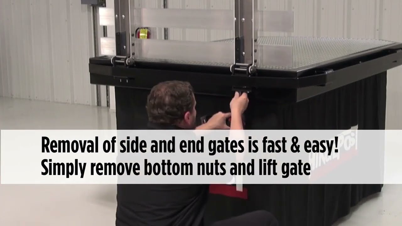 How to install an automated locking stake post - from HingePost.