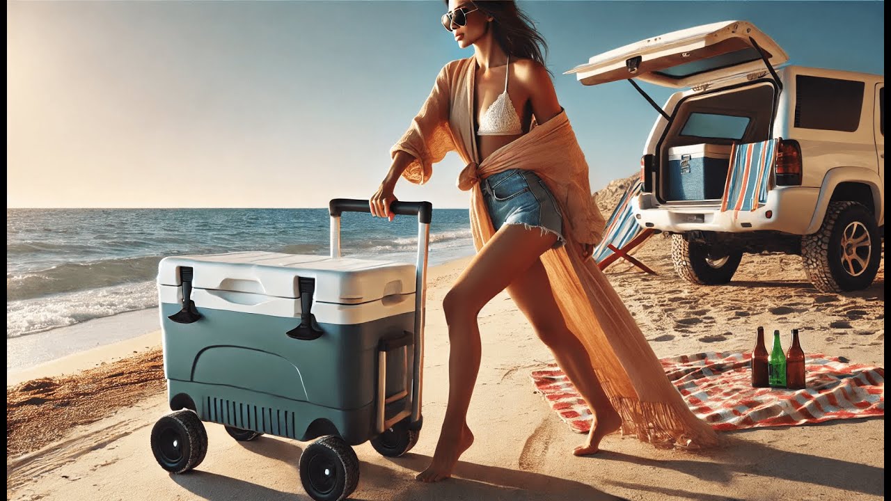 🧊 Coleman Classic Series Insulated Portable Wheeled Cooler | Best Heavy Duty Cooler With Wheels 🍻