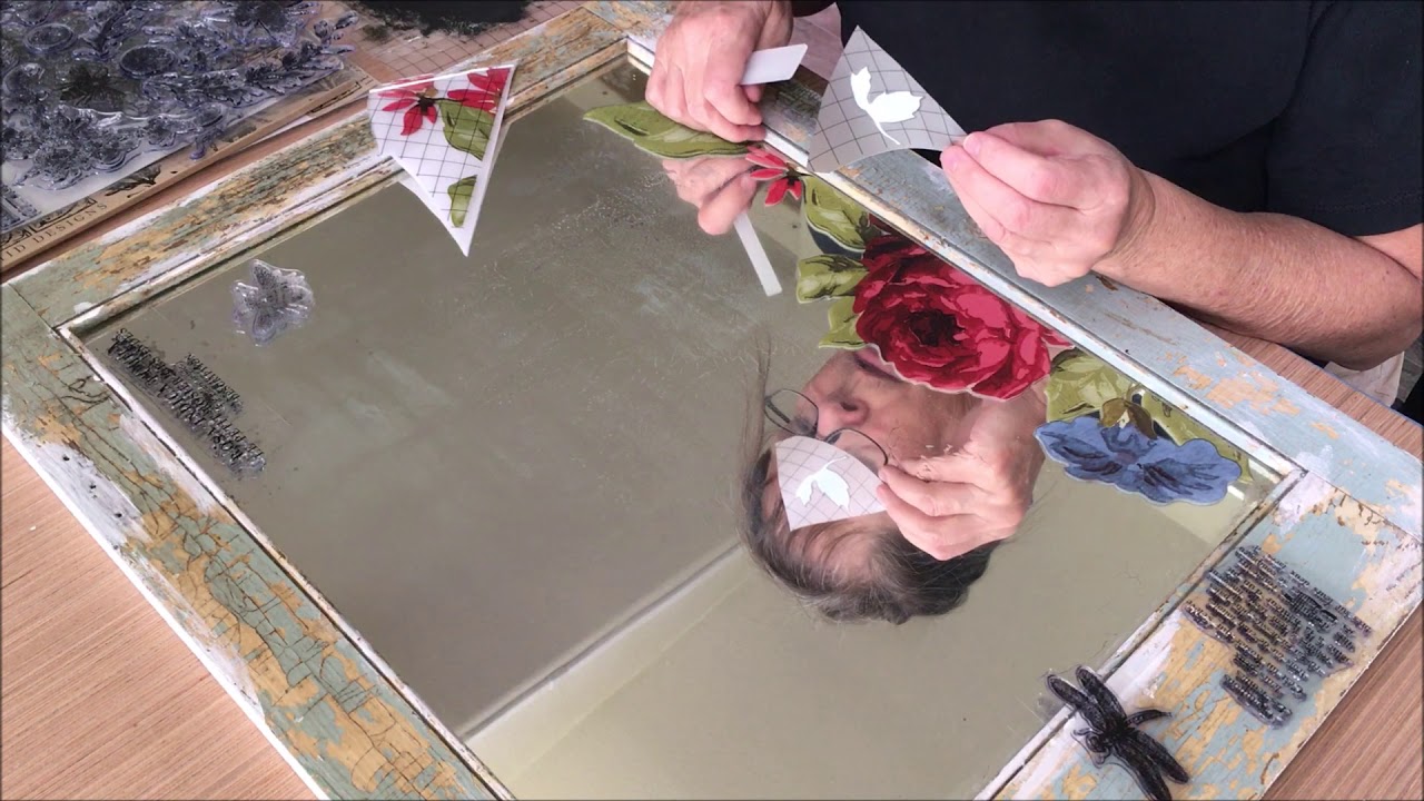 IOD transfer and stamps on a mirror