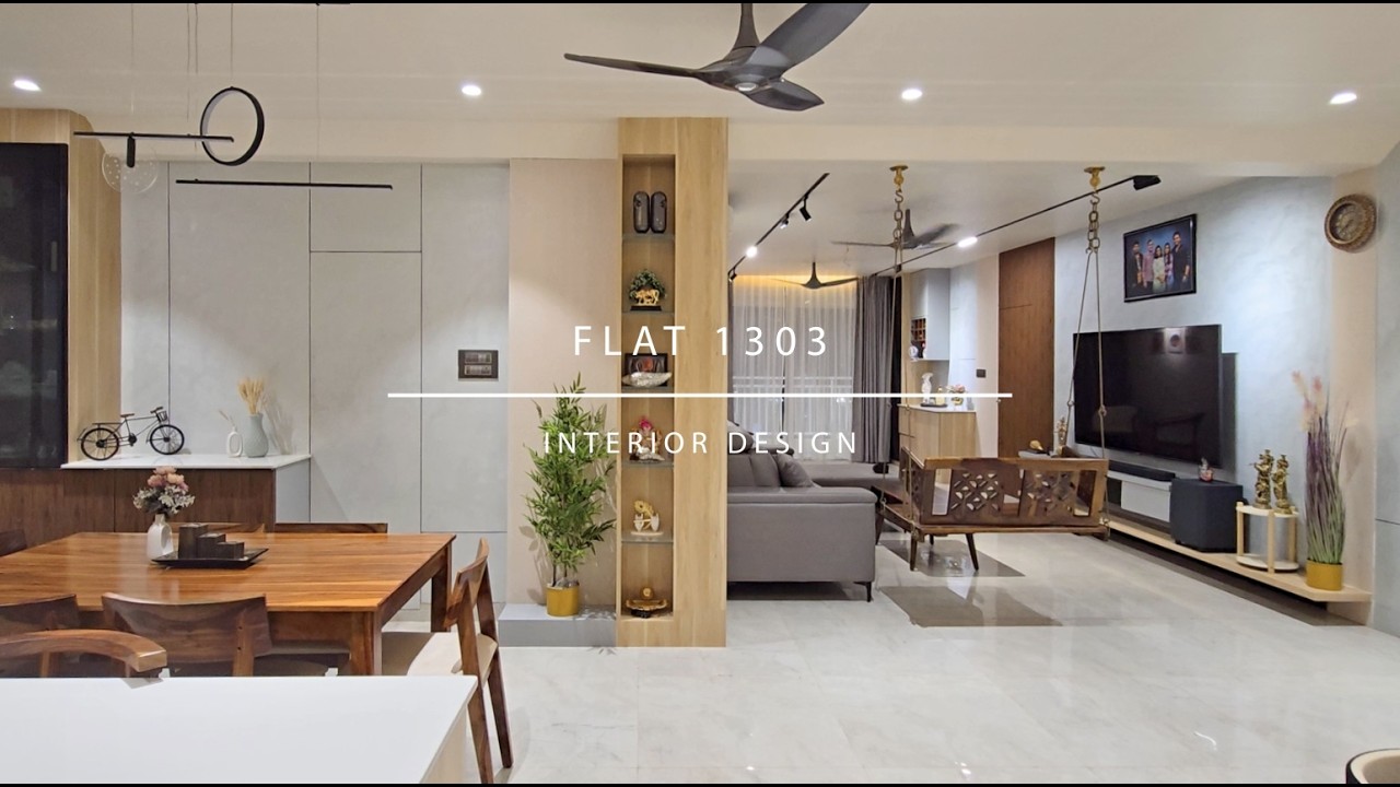 FLAT 1303 | Interior Design | Hyderabad | Pinnacle Design Studio