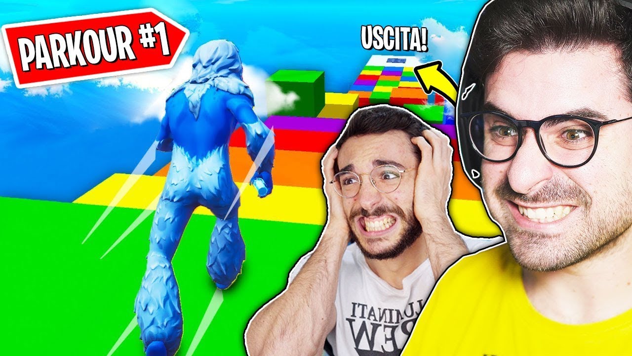 GIAMPY E MURRY RITORNANO! FORTNITE DREAM PARKOUR #1