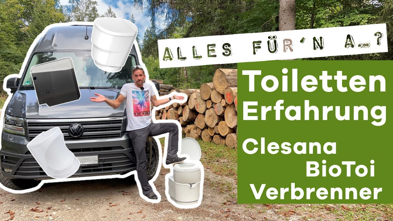Wohnmobil Toilette Neuheiten- Der Erfahrungsbericht zu Clesana BioToi und Co