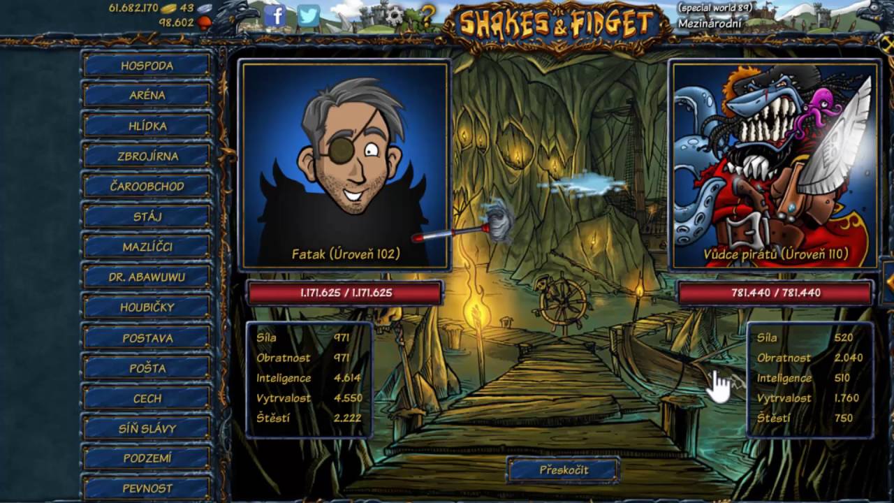 Shakes and Fidget / Podzem&iacute; na privatu a věž na s5 ! Gr0mi
