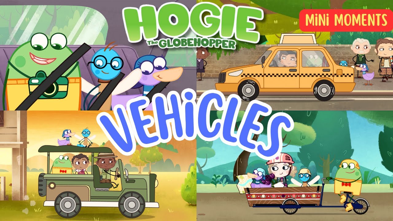 Cars, Boats, Bikes, Trains and Jeeps! Explore with Hogie! TRAVEL ADVENTURE! #hogietheglobehopper