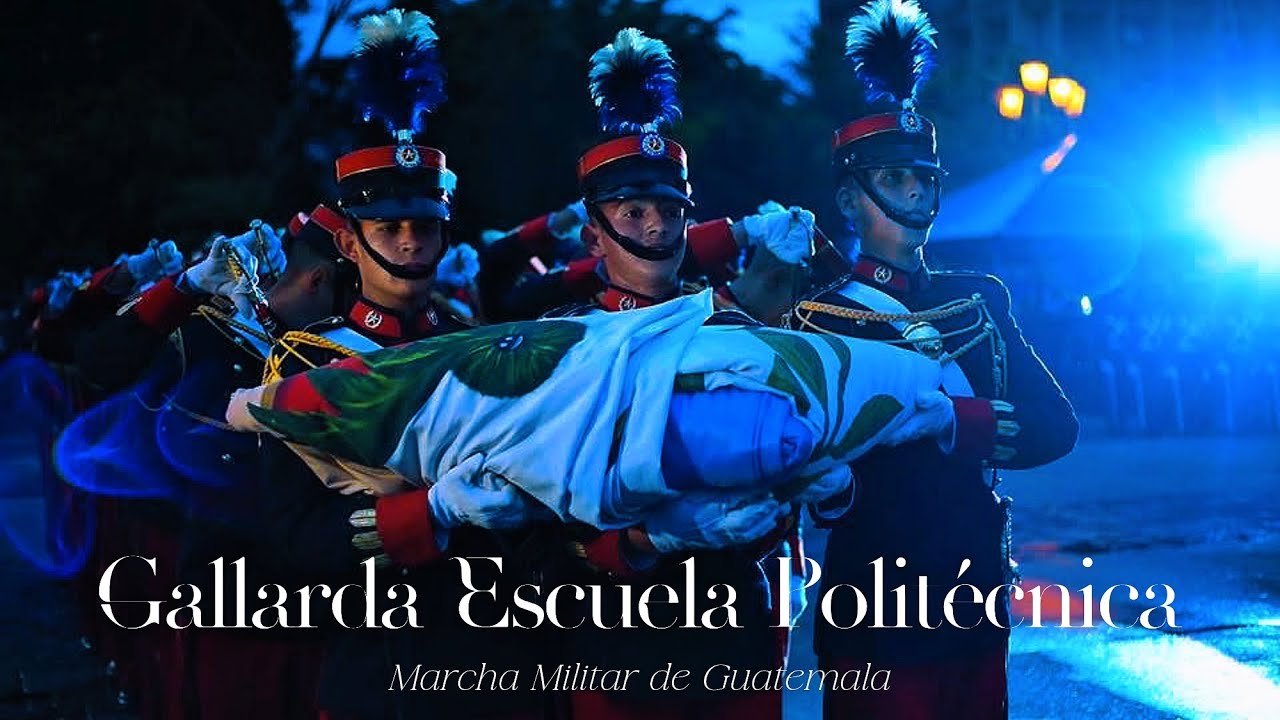 Gallarda Escuela Politécnica, Marcha Militar ~ Bicentenario de Guatemala en Taiwán, septiembre 2021 