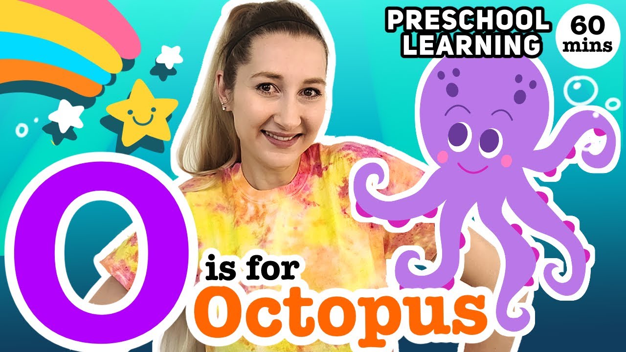 Preschool Learning: Letter O & Ocean Animals! (60 min. class)