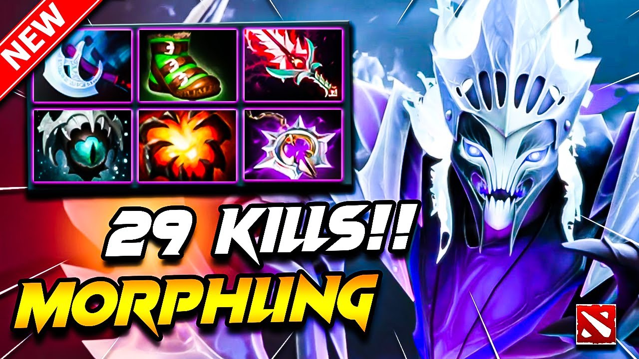 29 Kills SPECTRE DOTA 2 Gameplay | Dota 2 SPECTRE Gameplay | Spectre Carry Build Pro Gameplay 7.40
