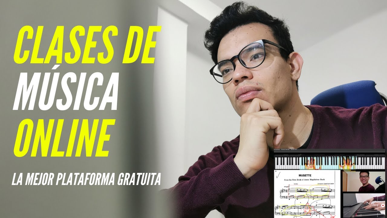 🎹🎵 CLASES de música ONLINE en OBS con partitura y múltiples cámaras rápido y fácil 2020