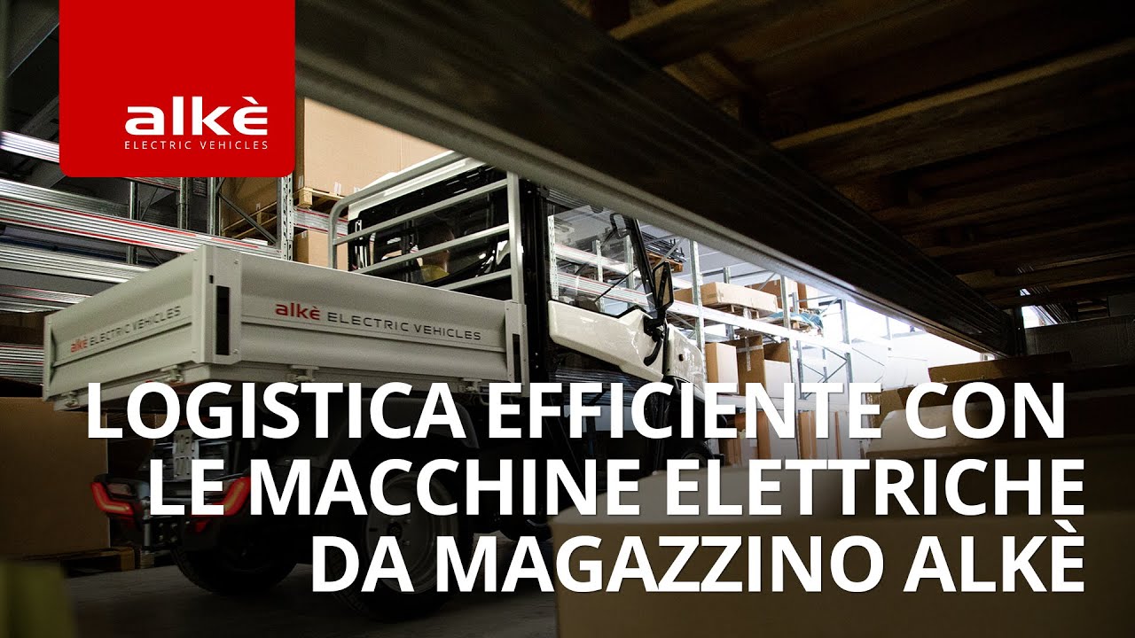 Logistica efficiente con le macchine da magazzino Alk&egrave;!