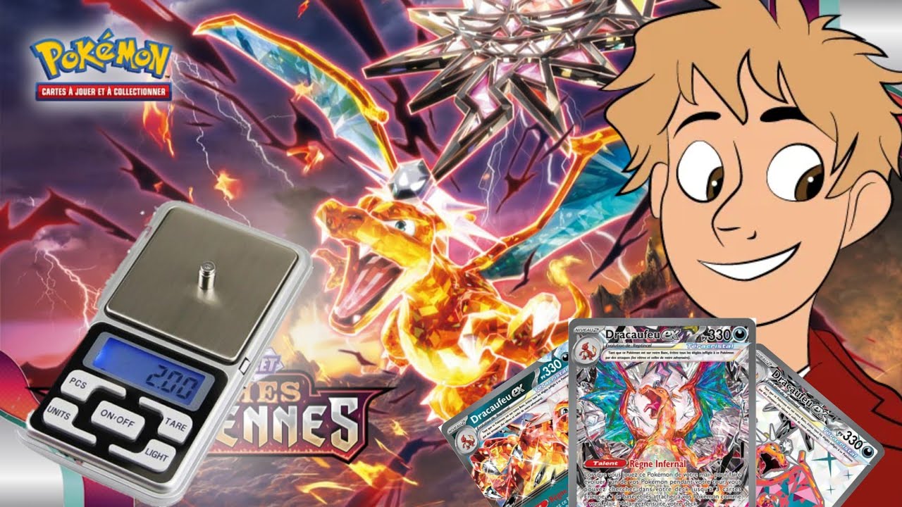 ON PESE POKEMON FLAMMES OBSIDIENNES r&eacute;sultat CHOQUANT