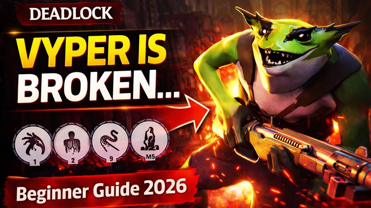 Deadlock Vyper Is BROKEN&hellip; Here&rsquo;s How to BUILD Her (Beginner Guide 2026)