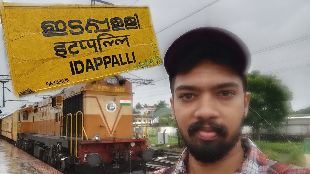 Train Spotting Vlog - 2 / Idappalli Railway Station