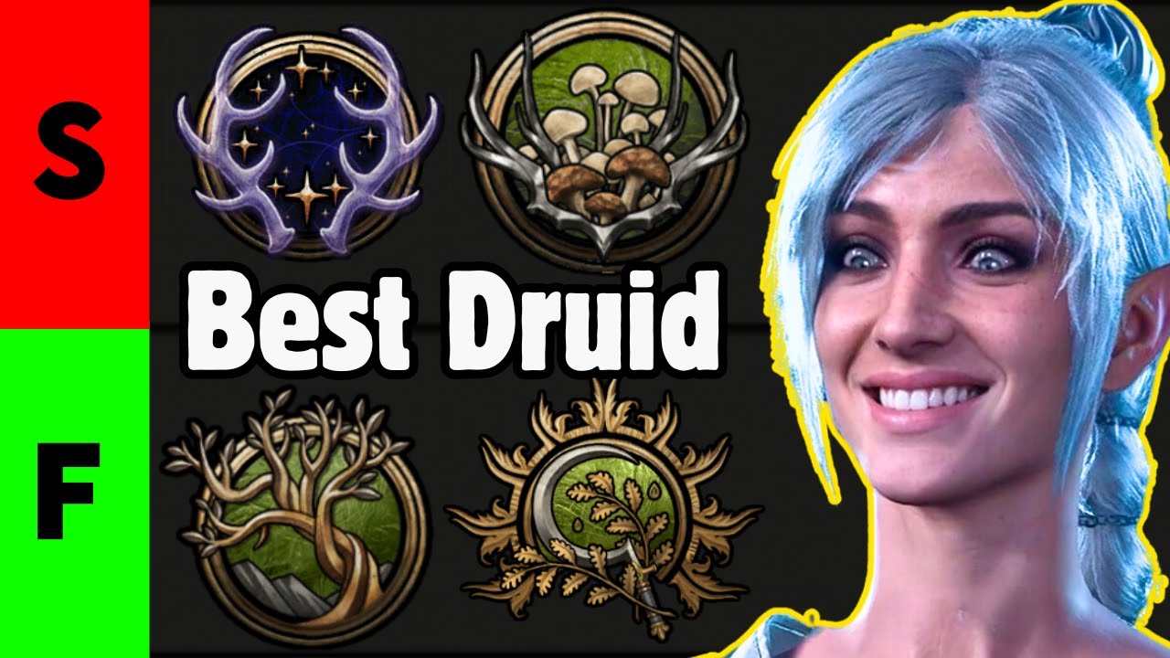 BEST DRUID SUBCLASS Tier List in Baldur's Gate 3