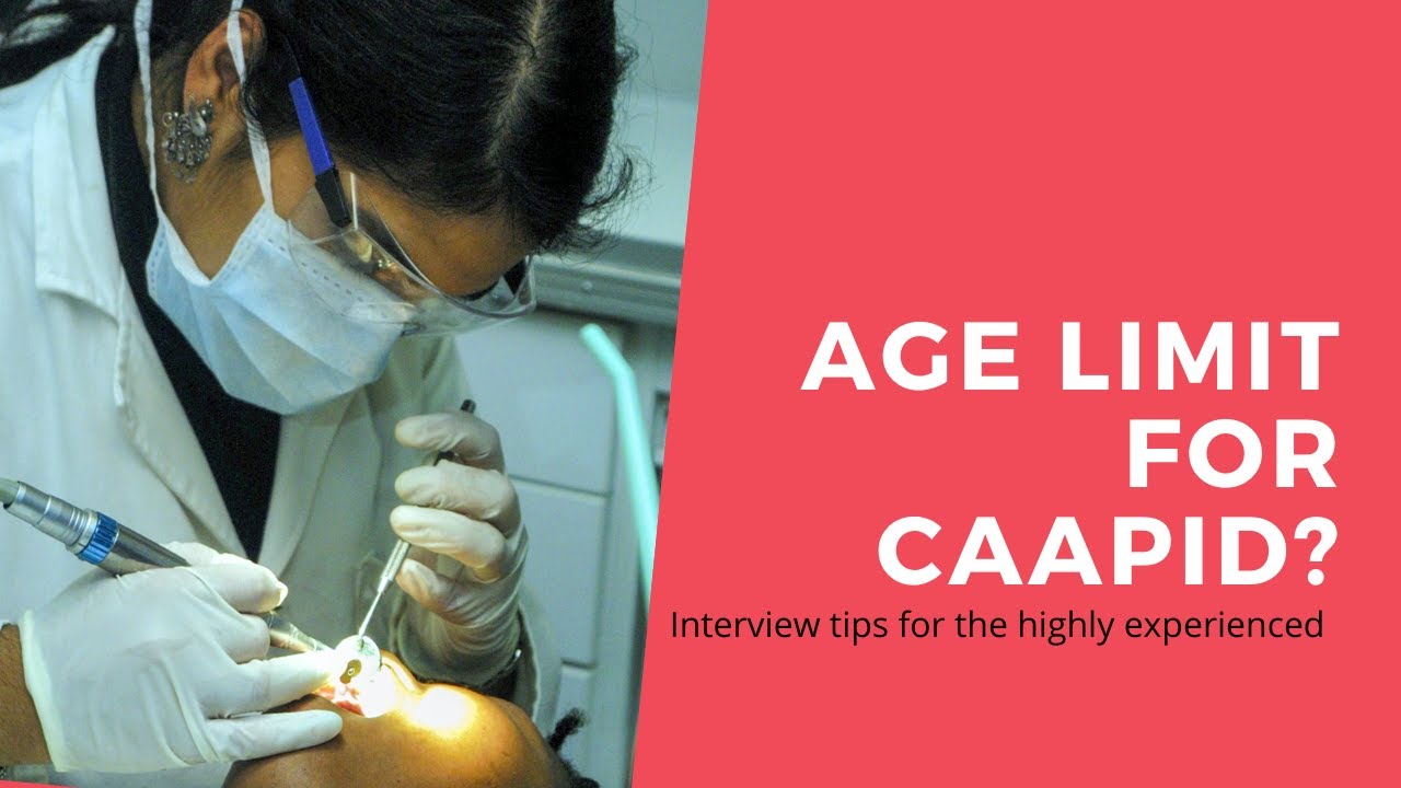 Age requirement for CAAPID Application IDP programs