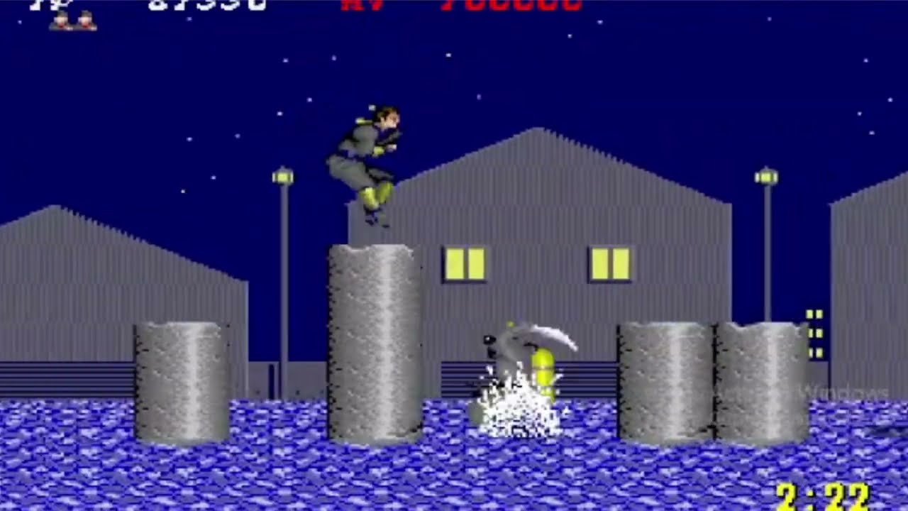 Shinobi Game Play (Аркада / 1987) 60 кадров в секунду