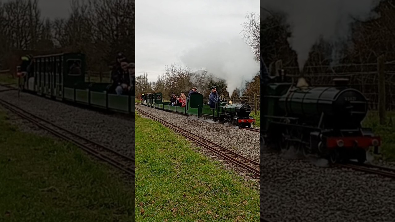 THE EMPRESS & LOCH LEE Top-N-Tail #short #steamtrain #dieseltrain #train #miniaturerailway #railway
