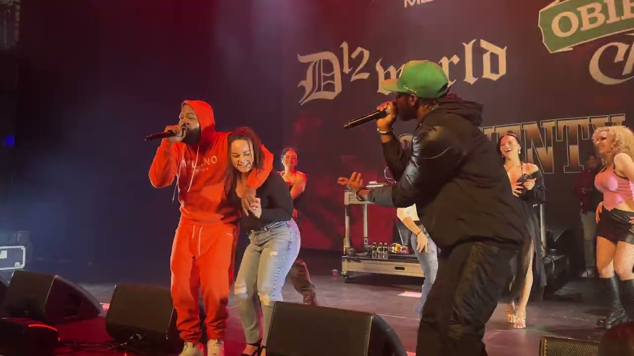 OBIE TRICE - SHAKE THAT ASS - Melbourne Live THE FORUM 23rd June 2024 - BARRIER 4K - CLOSING EMINEM