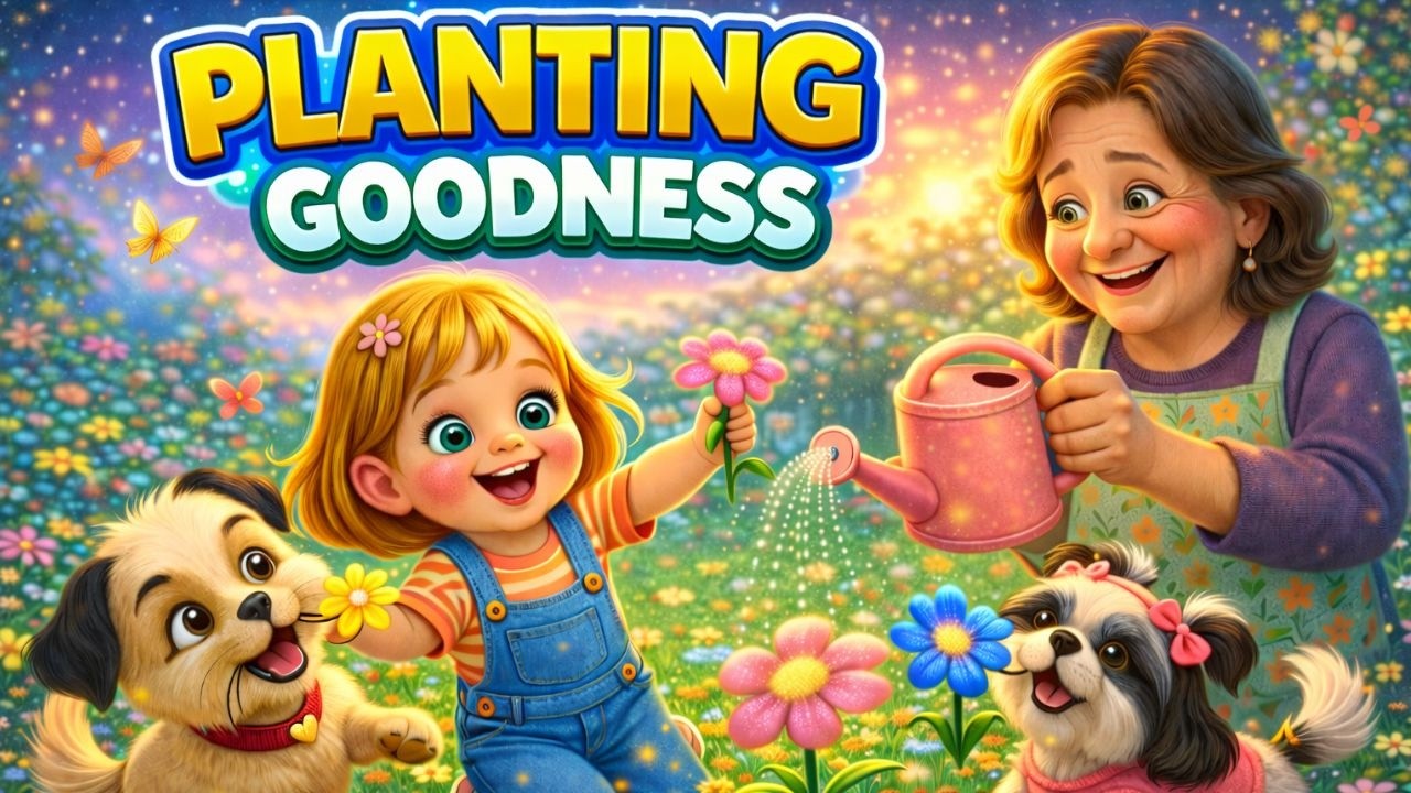 PLANTING GOOD 🌻 Upbeat Kids Song About Kindness & Love | Dance & Sing Along!